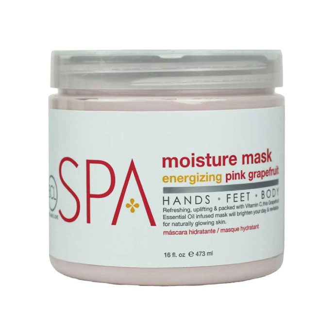 BCL SPA Moisture Mask Grapefruit 473 g - A Grapefruit Essential Oil Clay-based Mask