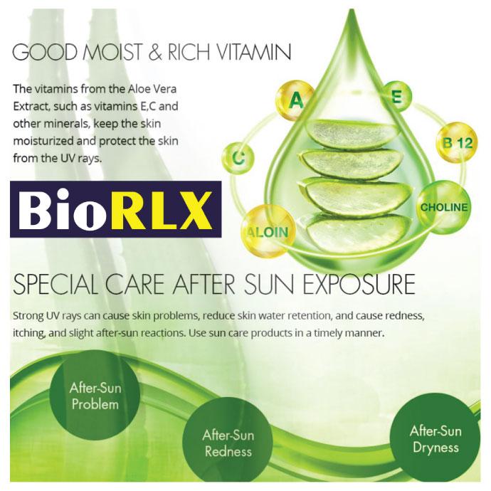 BioRLX Aloe Vera Gel with Collagen and Hyaluronic Acid 250 mL