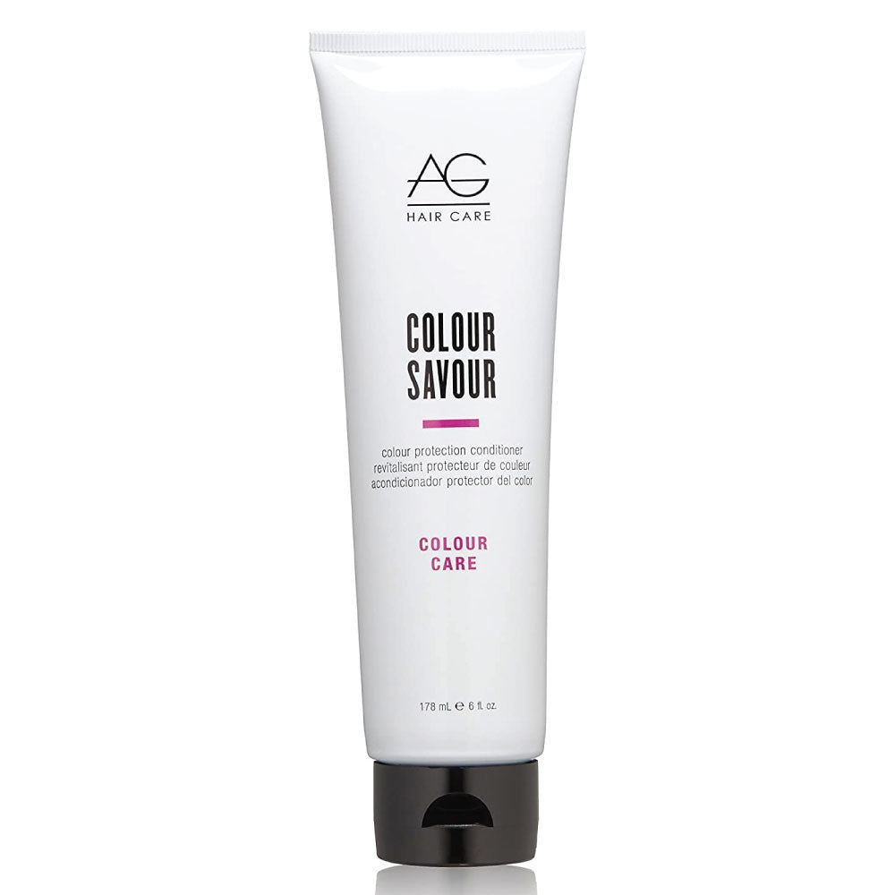 AG Colour Savour Conditioner 178 mL - No salt. No PABA. No parabens. No gluten. No DEA. No animal testing.