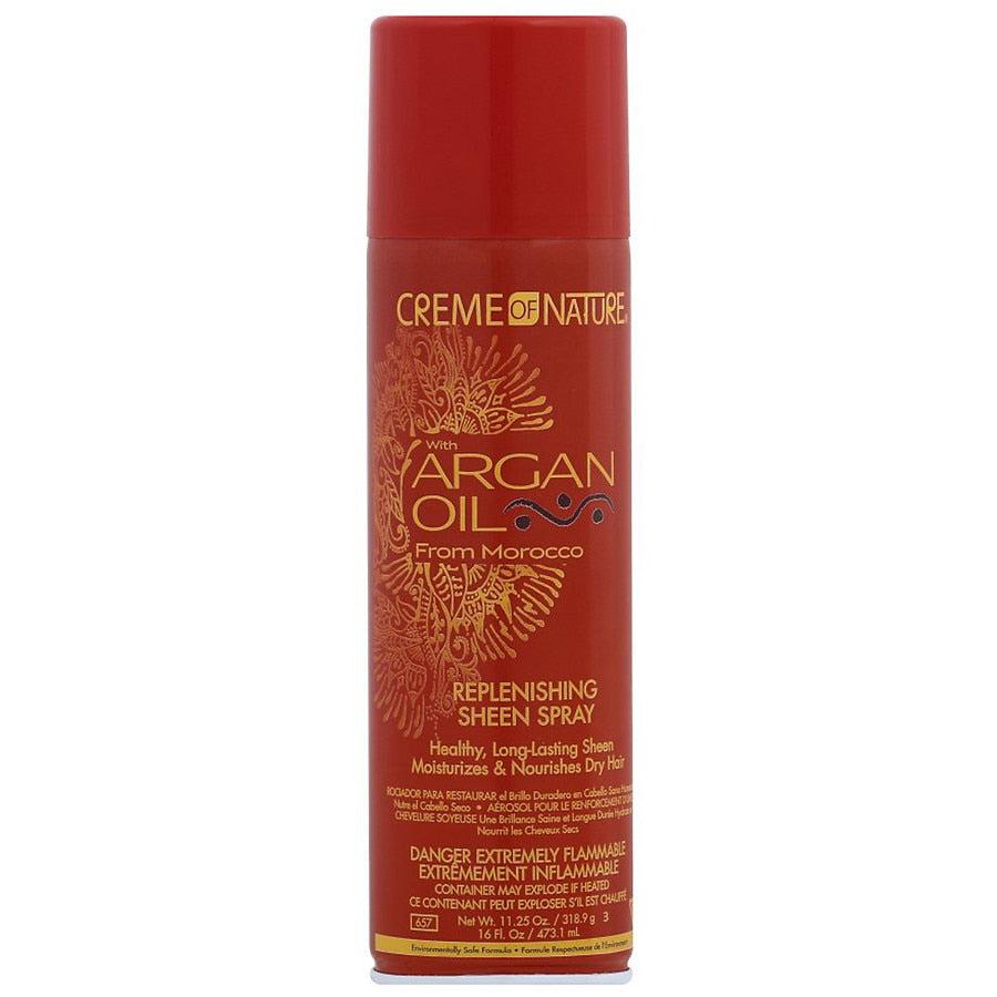 Creme of Nature Argan Oil Replenishing Sheen Spray 11.25oz