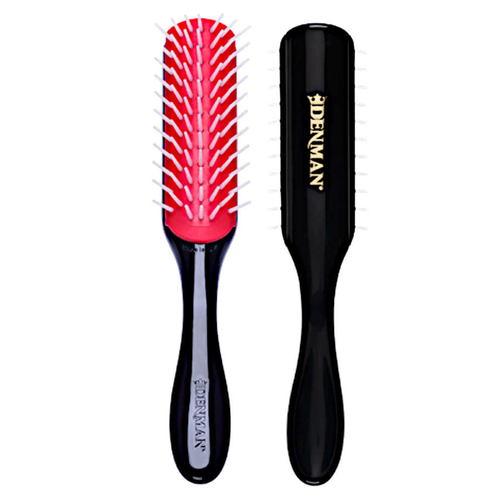 Denman Freeflow Styler 3-In-1 Brush for Creating Volume, Detangling Thick Hair and Defining Curls - DE-31C