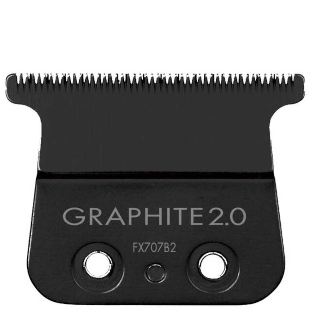 BaBylissPRO FX707B2 - Black Skeleton Trimmer Replacement Blade - 2.0 mm Deep Tooth - Fits All FX787 Models