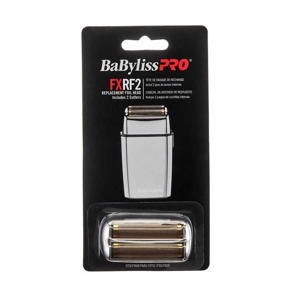 BaBylissPRO Silver Double Foil Shaver Replacement Foil & Cutter - FXRF2 - Replacement For FXFS2