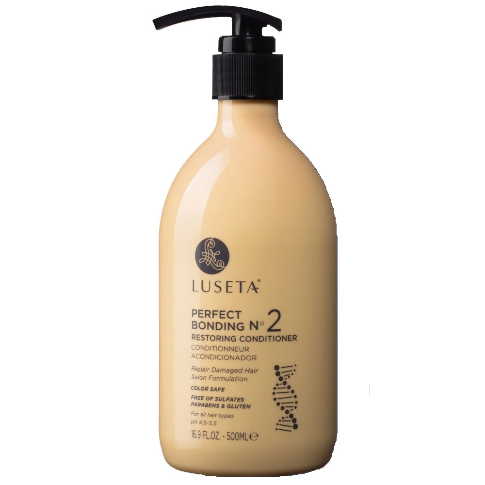 Luseta Perfect Bonding No. 2 Restoring Conditioner 1 L - Repair Damaged Hair For All Hair Types - Colour Safe