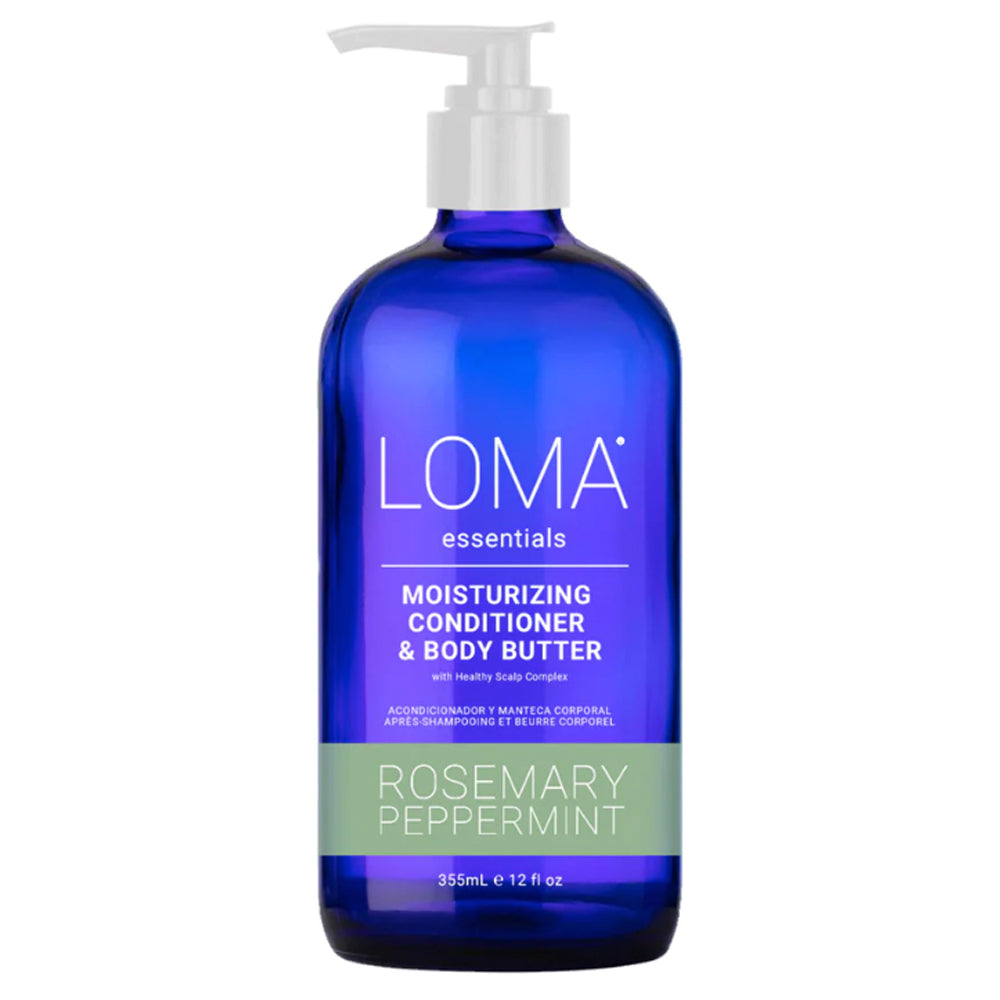 Loma Essentials Moisturizing Conditioner & Body Butter for Healthy Skin, Hair and Scalp