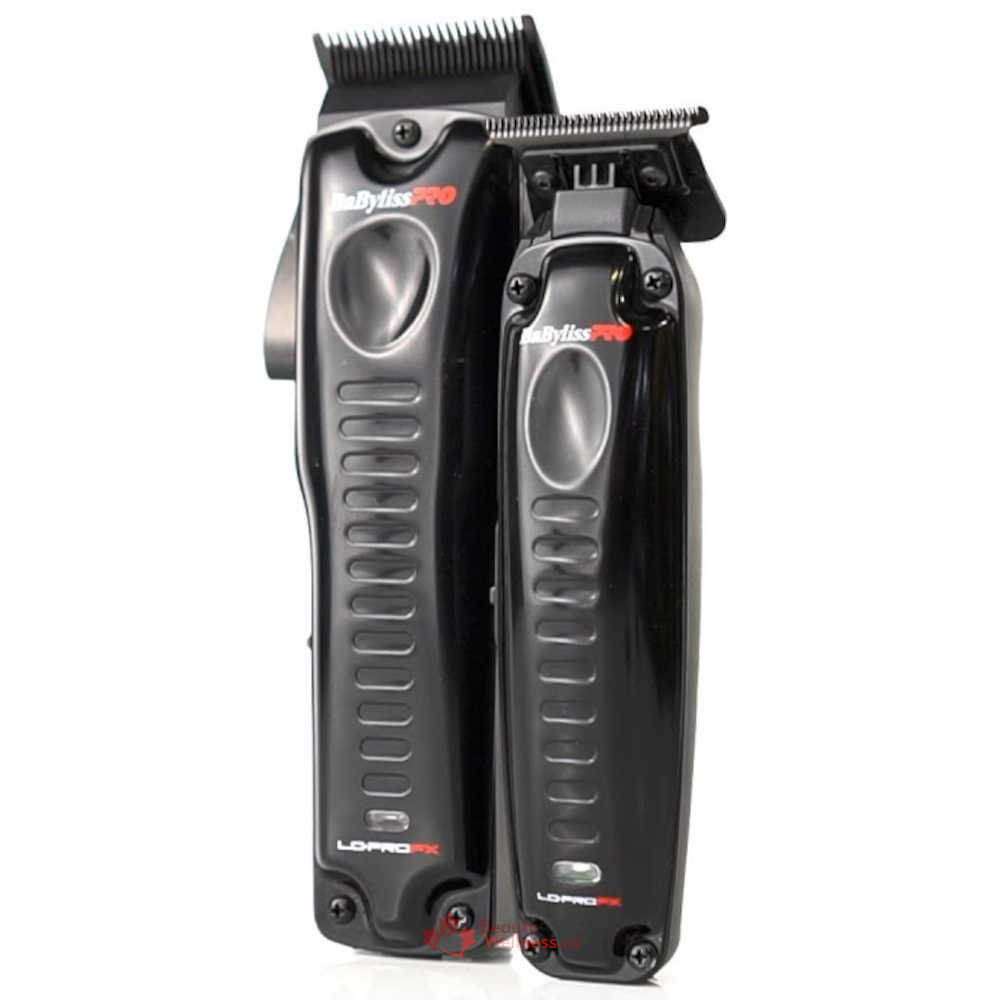 BaBylissPRO Lo-PRO FX Professional Hair Clipper & Beard Trimmer Combo (FX825 & FX726) - High-Performance, Low Profile, and Lightweight
