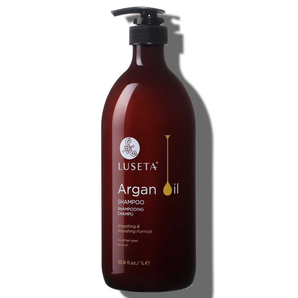 Luseta Argan Oil Shampoo 1 L - Soothing & Nourishing 