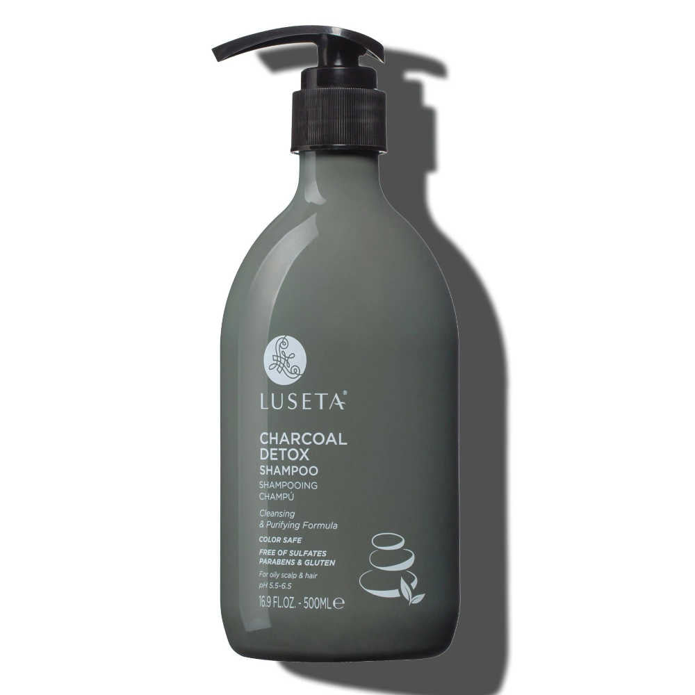 Luseta Charcoal Detox Shampoo 500 mL - Cleansing & Purifying 