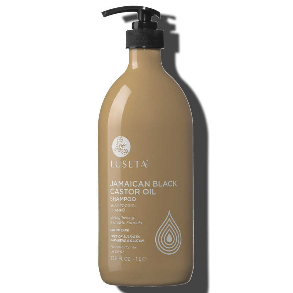 Luseta Jamaican Black Castor Oil Shampoo 1 L - For Thin & Dry Hair