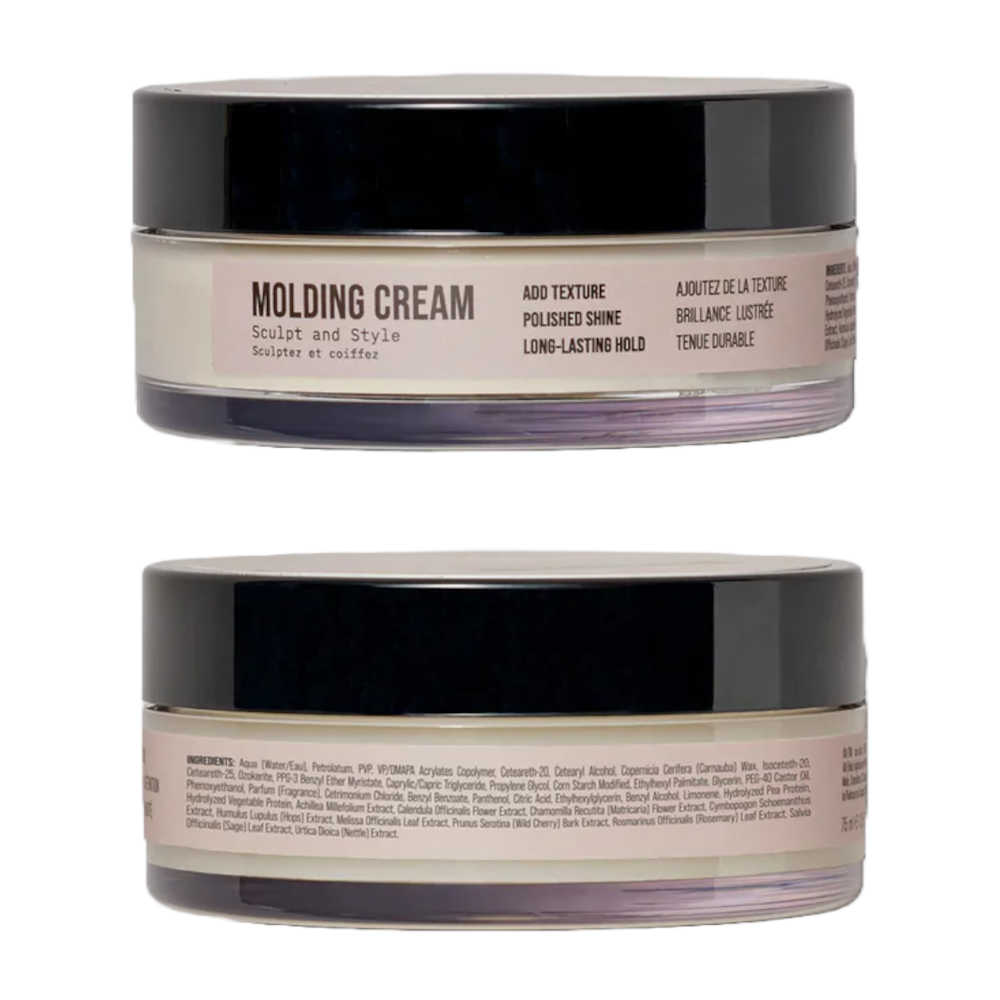 AG Molding Cream Sculpt and Style 75 mL (2.5 oz.) - For A Polished Shine & Long-lasting Hold