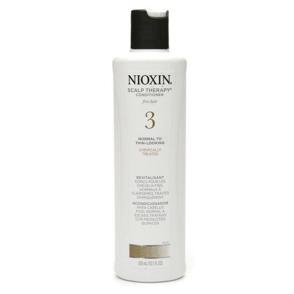 Nioxin Scalp Therapy Conditioner System 3 300ml - Colored Hair.  Light Thinning.