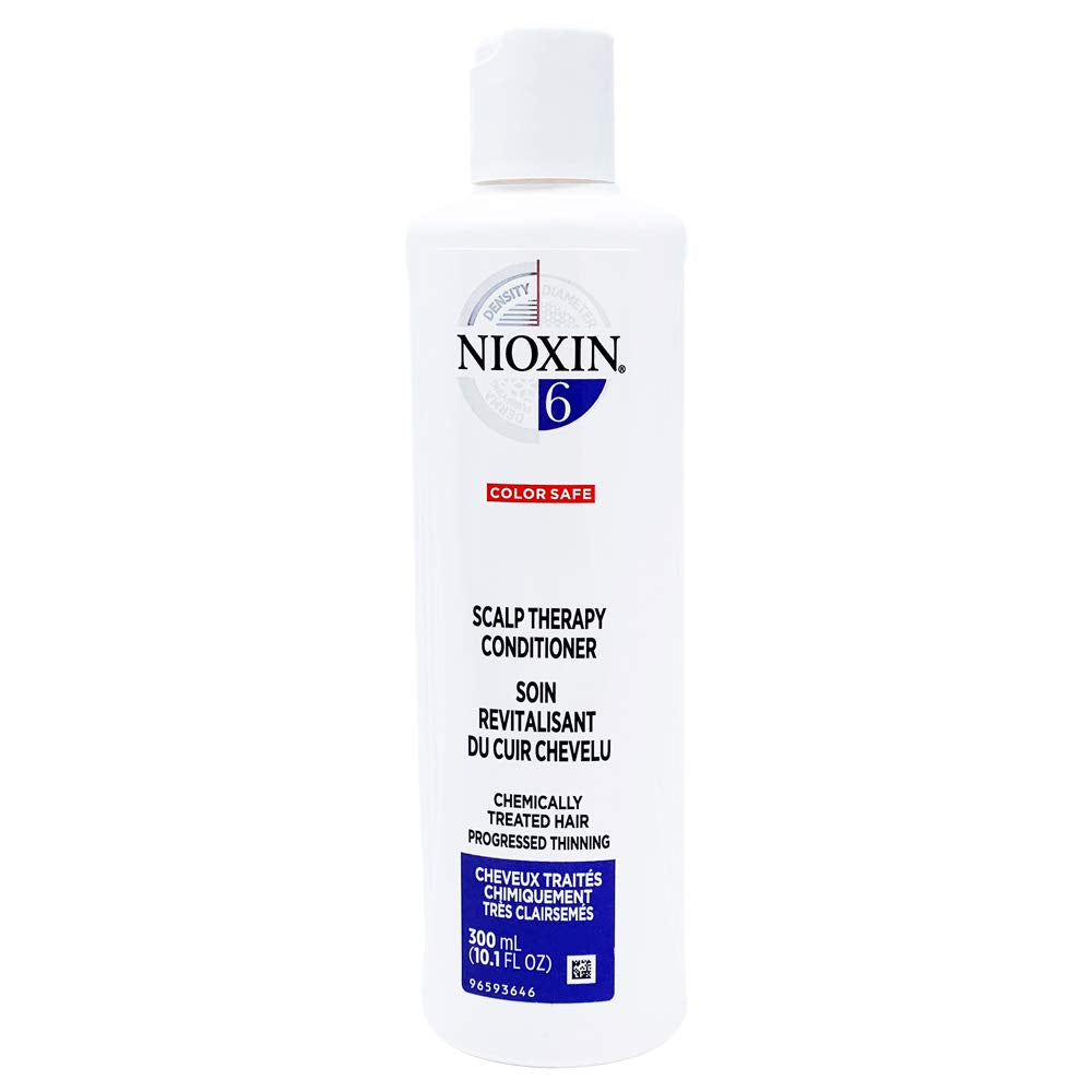 Nioxin Scalp Therapy Conditioner System 6 300ml - Chemically Treated Hair.  Progressed Thinning.