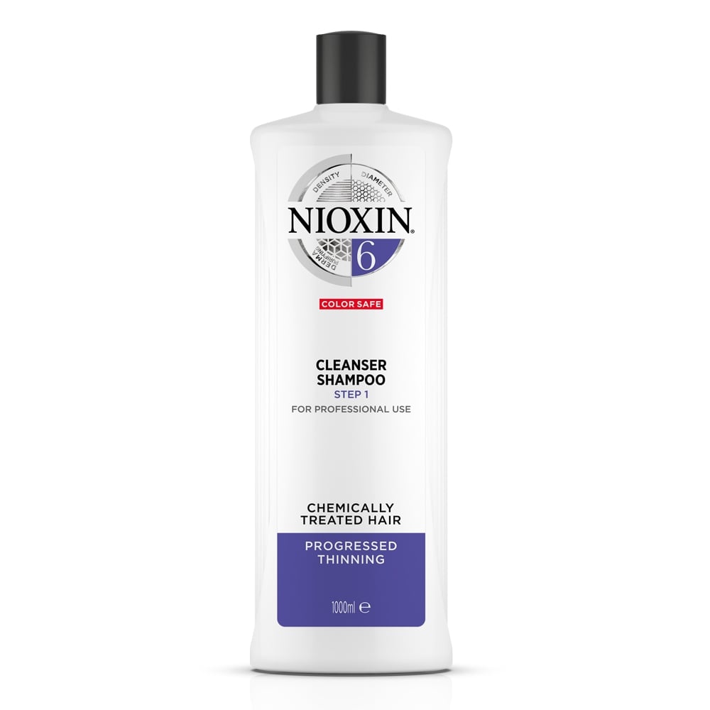 Nioxin Cleanser Shampoo System 6 Litre - Chemically Treated Hair.  Progressed Thinning.