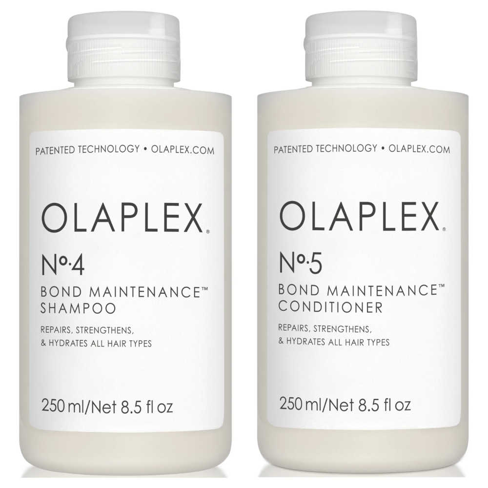 Olaplex No. 4 & No.5 - Bond Maintenance Shampoo (8.5 oz. 250 mL) & Bond Maintenance Conditioner (8.5 oz. 250 mL)