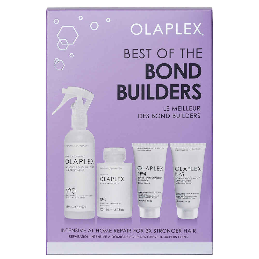 Olaplex Best of the Bond Builders Set - with Bond Builder, Perfector, Shampoo and Conditioner