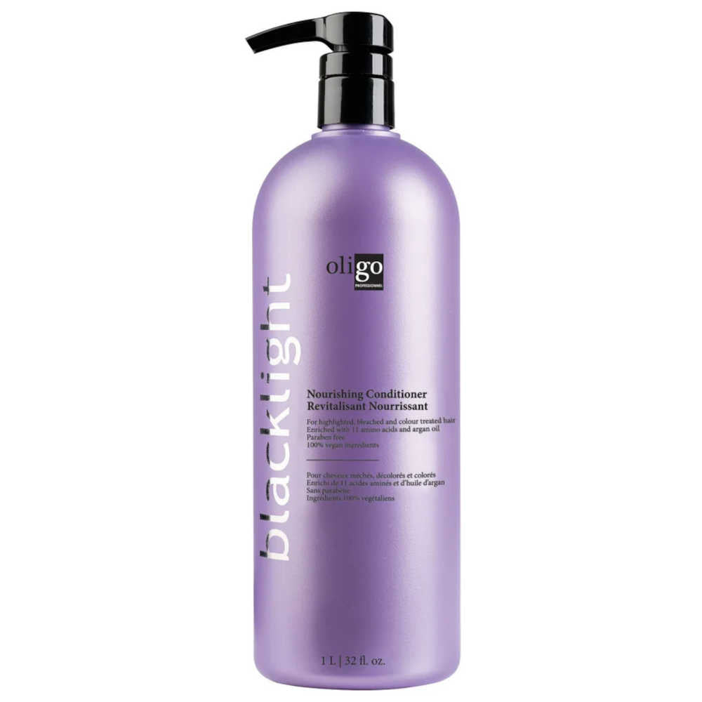Oligo Blacklight Nourishing Conditioner 1 L - For Highlighted, Bleached & Colour Treated Hair