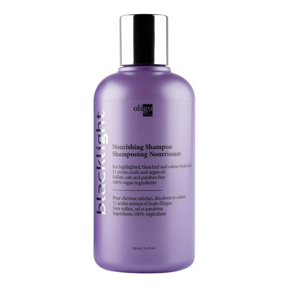 Oligo Blacklight Nourishing Shampoo 250 mL - For Highlighted, Bleached & Colour Treated Hair