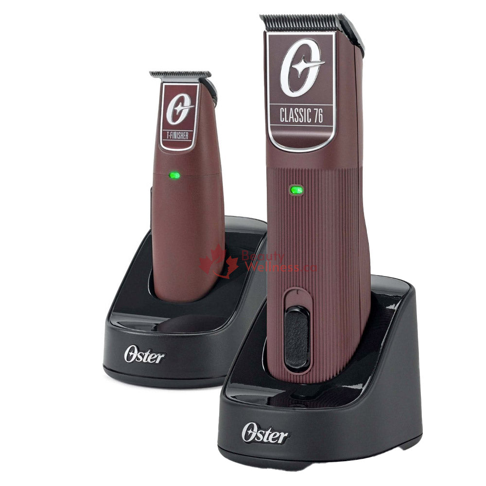 Oster Cordless Combo - Cordless Classic 76 Clipper and Cordless T-Finisher - Use with or without the cord