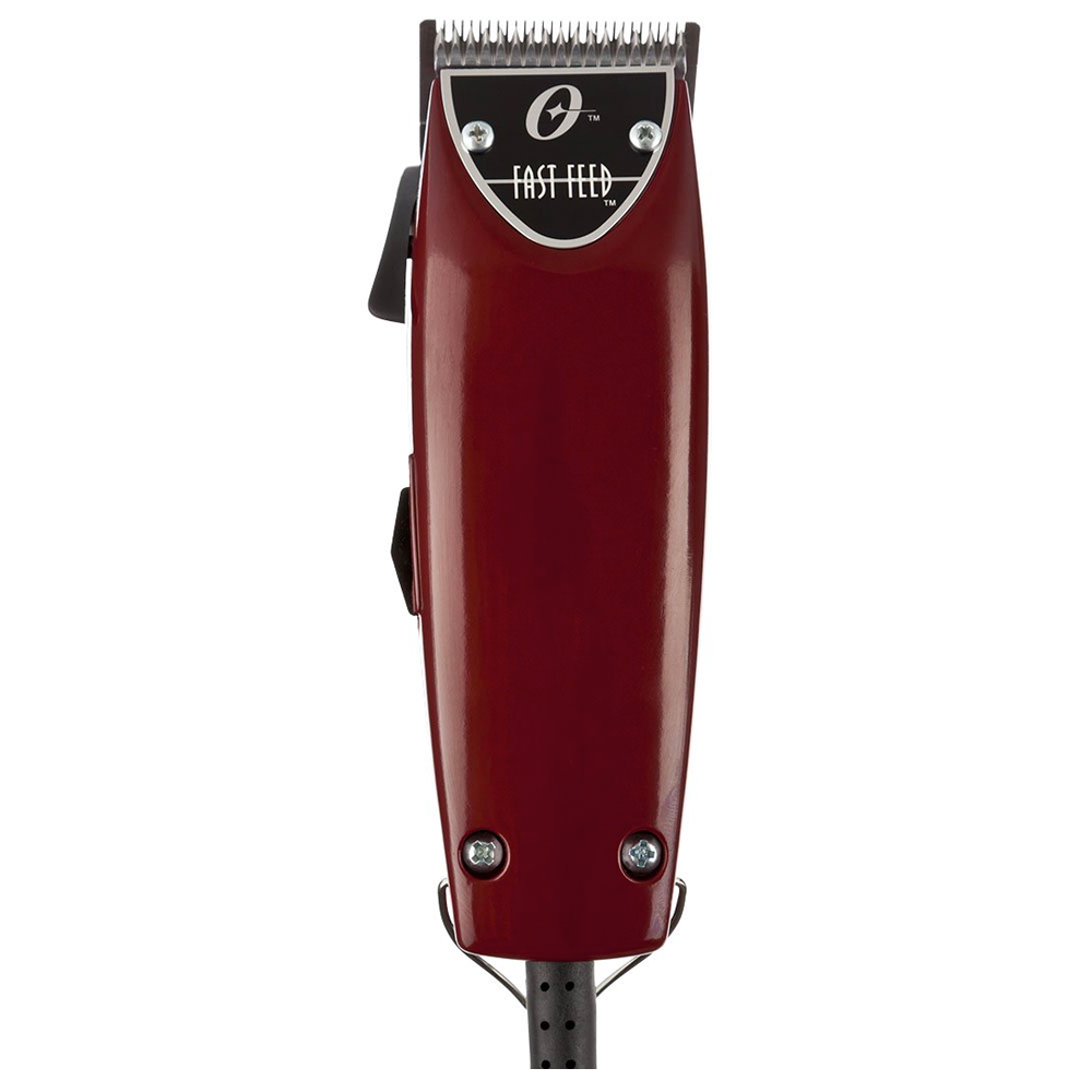 Oster Fast Feed Adjustable Pivot Motor Hair Clippers 76023-510 -  Adjustable Steel Blade Adjusts Between Sizes 000 and 1 - 4 Guide Combs