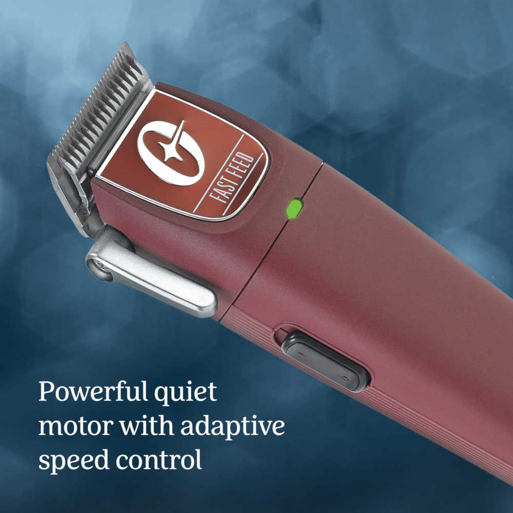 Cordless Oster Fast Feed Clipper - Powerful Motor - With Adjustable Lever