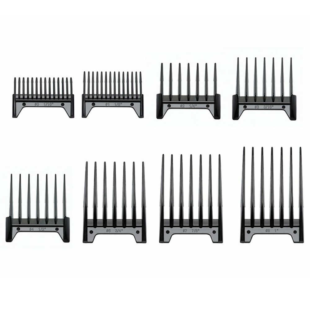 Oster 8 Piece Universal Clipper Guide Attachment Combs Set - 76926-800 - Fits Oster Fast Feed