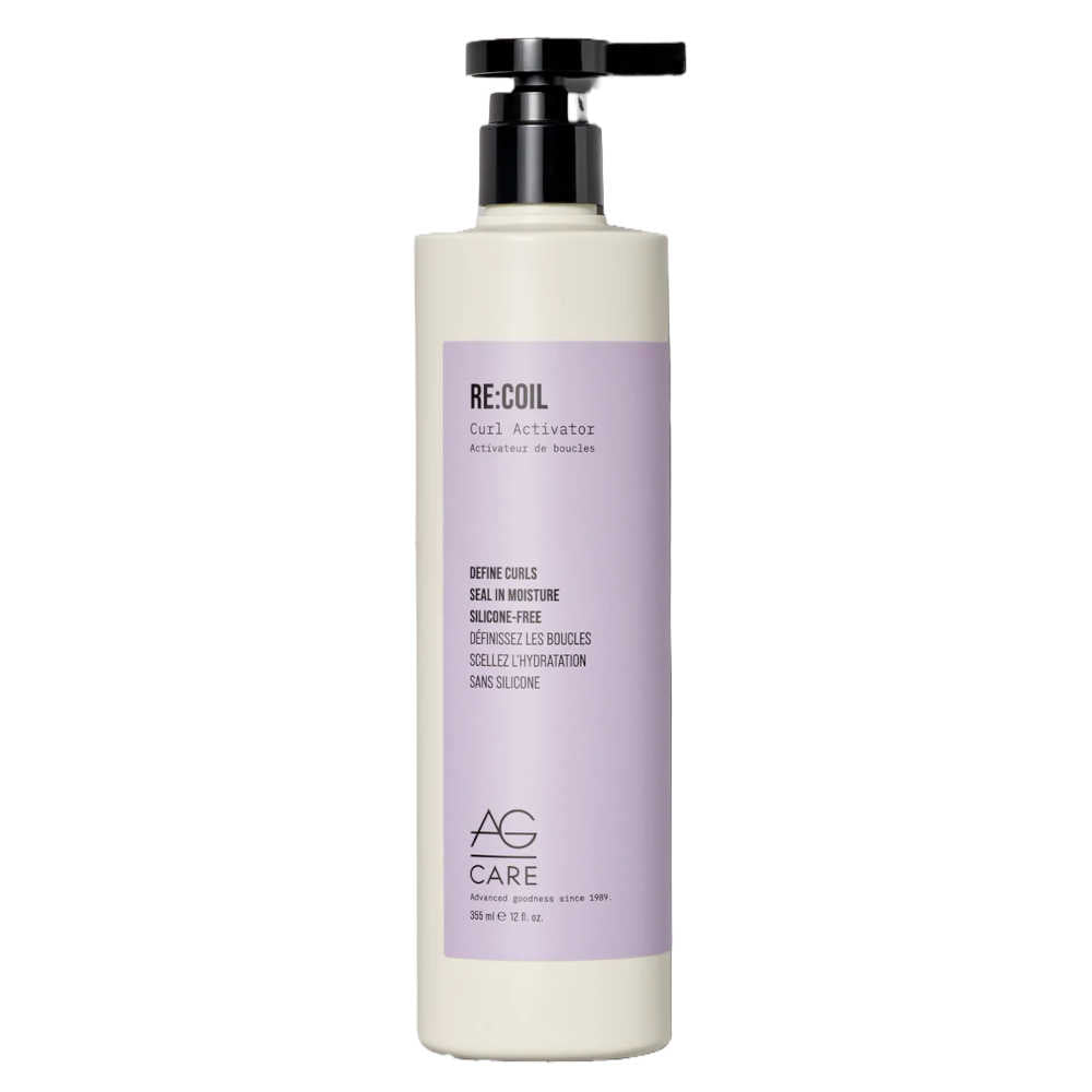 AG RE:COIL Curl Activator 355 mL - For Defining, Maintaining & Moisturizing Curls
