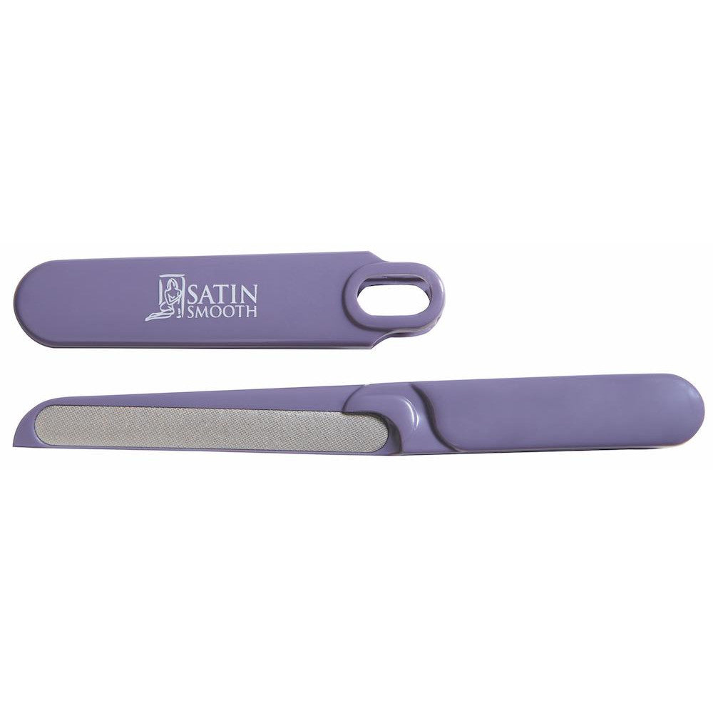 Satin Smooth Double Sided Stainless Steel Pocket Nail File