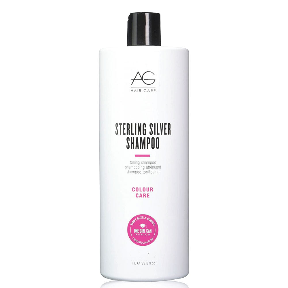 Sale AG Sterling Silver Shampoo 1L - No salt. No PABA. No parabens. No gluten. No DEA. No animal testing. 