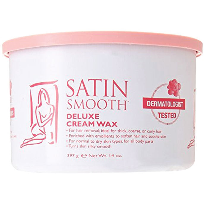 Sale Satin Smooth Cream Wax Deluxe 397 g