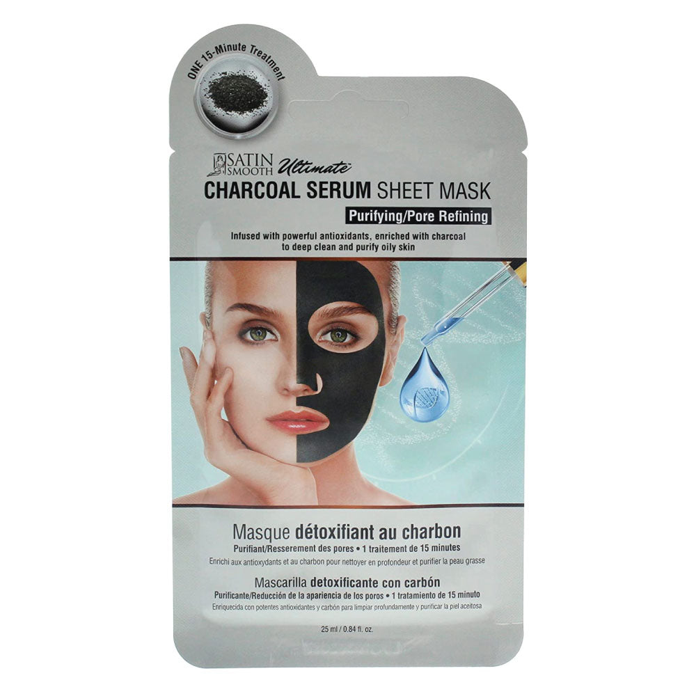Sale Satin Smooth Sheet Mask Charcoal