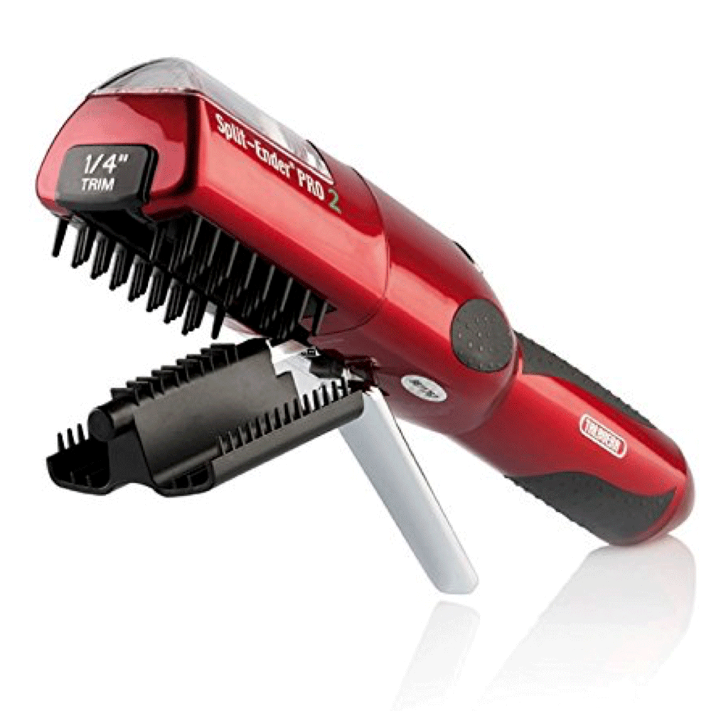 Split-Ender Pro 2 RED - Cord/Cordless - Snips the ends, not the length 