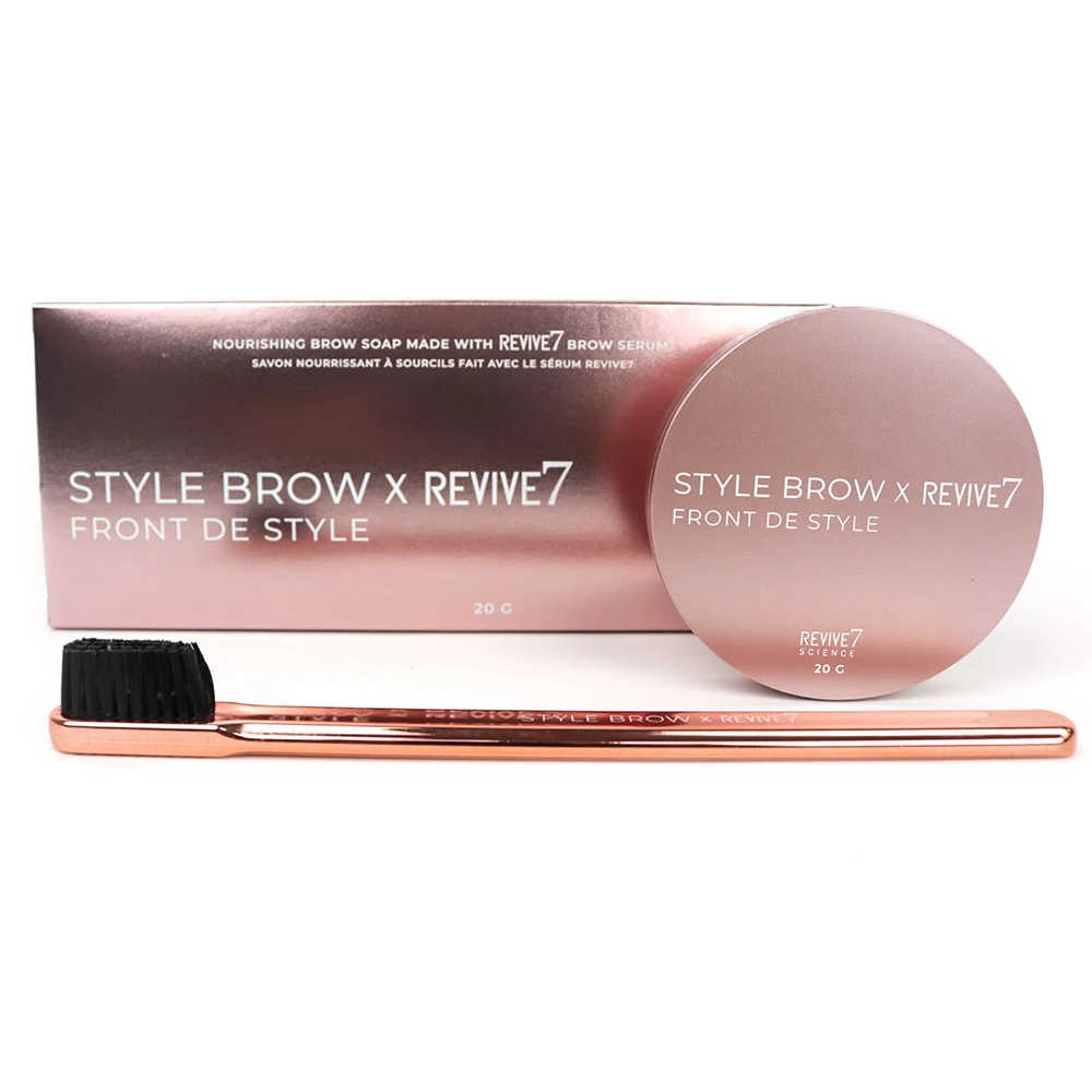 Style Brow X Revive7 - Brow Styling  & Thickening Soap 20 g + Brush