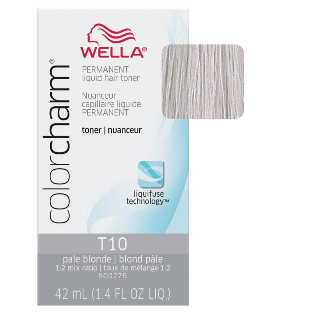 Sale Wella Colour Charm Liquid Toners T10 Pale Blonde