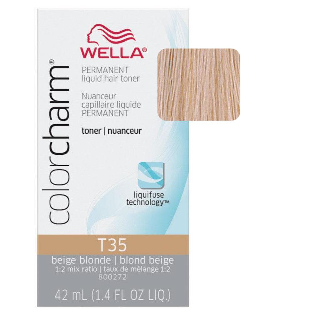 Sale Wella Colour Charm Liquid Toners T35 Beige Blonde