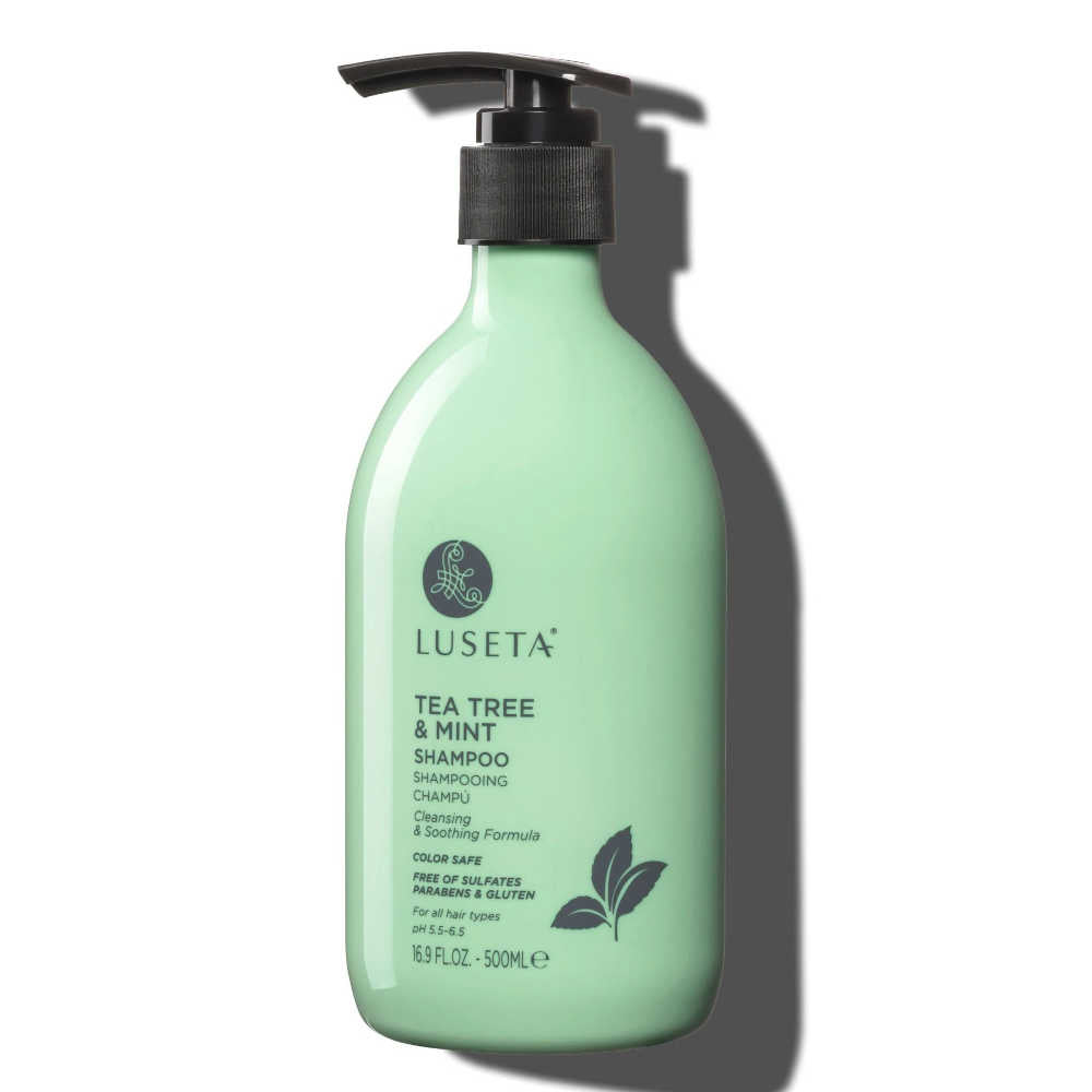 Luseta Tea Tree & Mint Shampoo 500 mL - Cleansing & Soothing