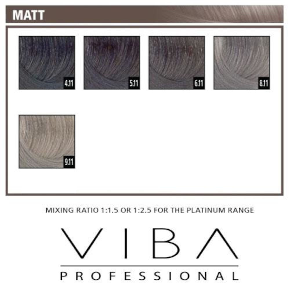 Viba Professional Permanent Hair Colour - Matt Series - Low Ammonia - Made in Italy