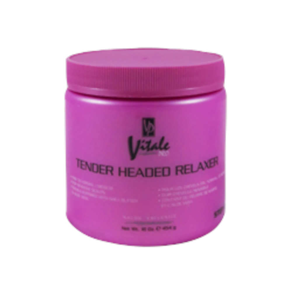 Vitale Pro Tender Headed Relaxer 16 oz. - For Fine To Medium Textured Hair