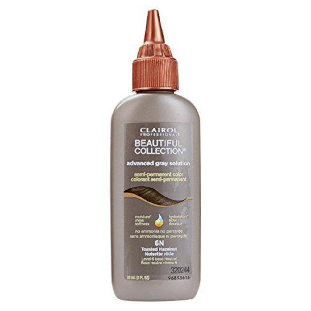 Clairol Professional Advanced Gray Solutions Collection - 6N - Toasted Hazelnut - 88 mL