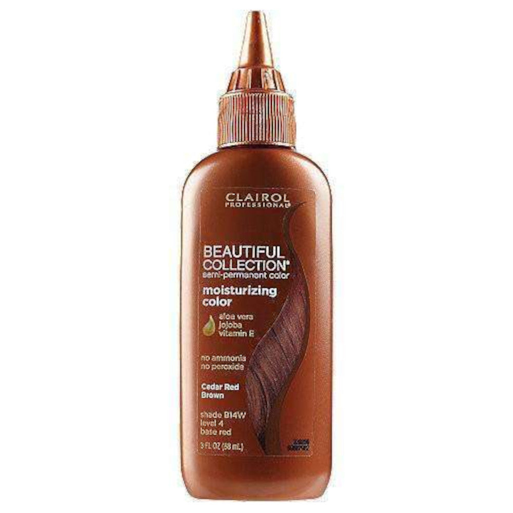 Clairol Professional Beautiful Collection - B14W- Cedar Red Brown - Level 4 - 89 mL 