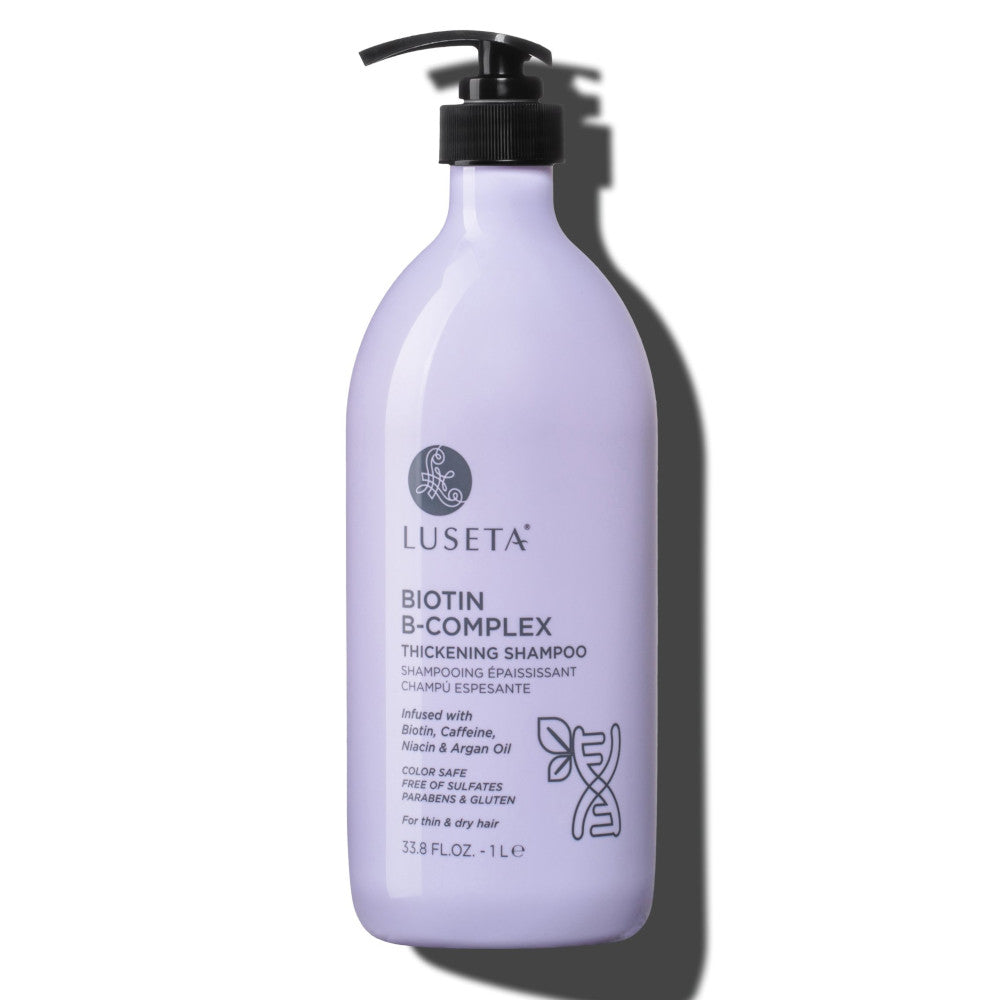 Luseta Biotin B-Complex Thickening Shampoo 1 L - For Thin & Dry Hair