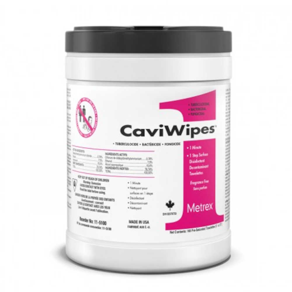 CaviWipes 1 Multi-Purpose Disinfectant - 160 wipes - By Metrex