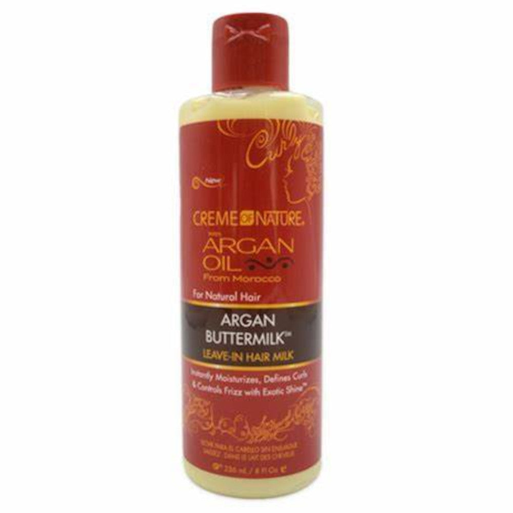 Creme of Nature -Argan Buttermilk Leave-In Hair Milk 236 ml