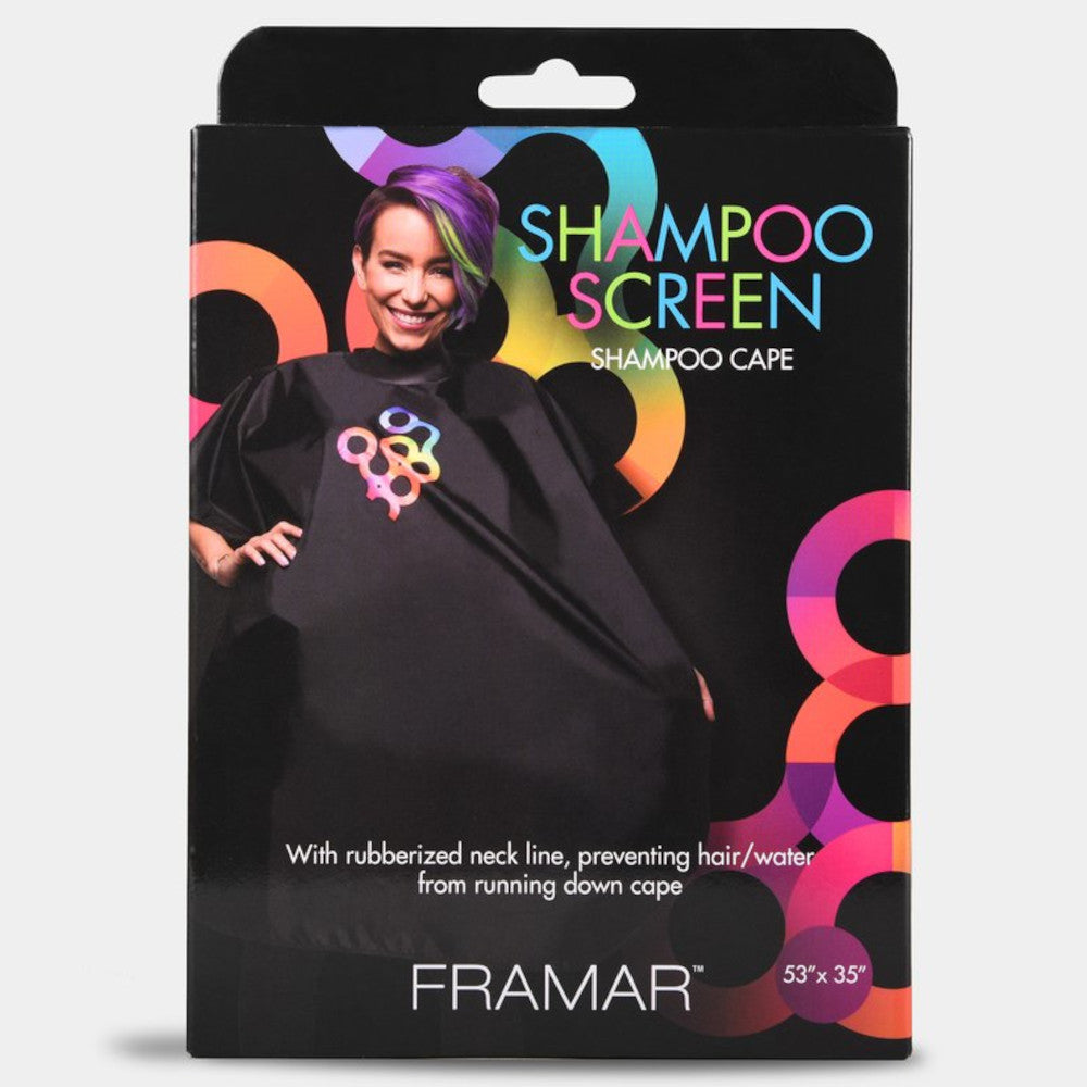 Framar Shampoo Screen - Shampoo Cape - 53"x35" - CAPE-SHMP