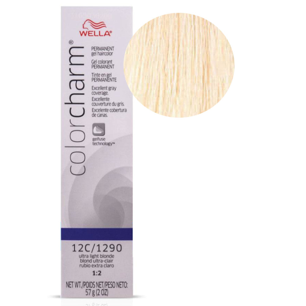 Sale Wella Colour Charm Permanent Gel Hair Colour 12C/1290