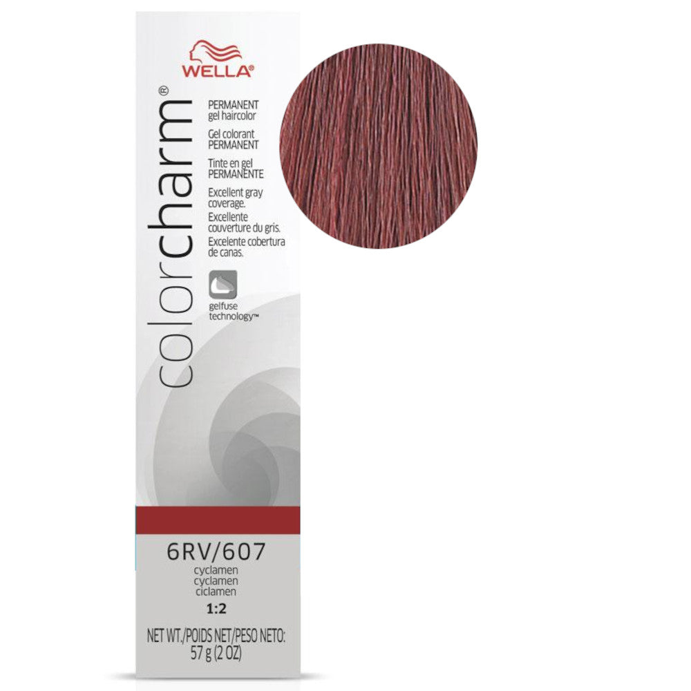 Sale Wella Colour Charm Permanent Gel Hair Colour 6RV/607