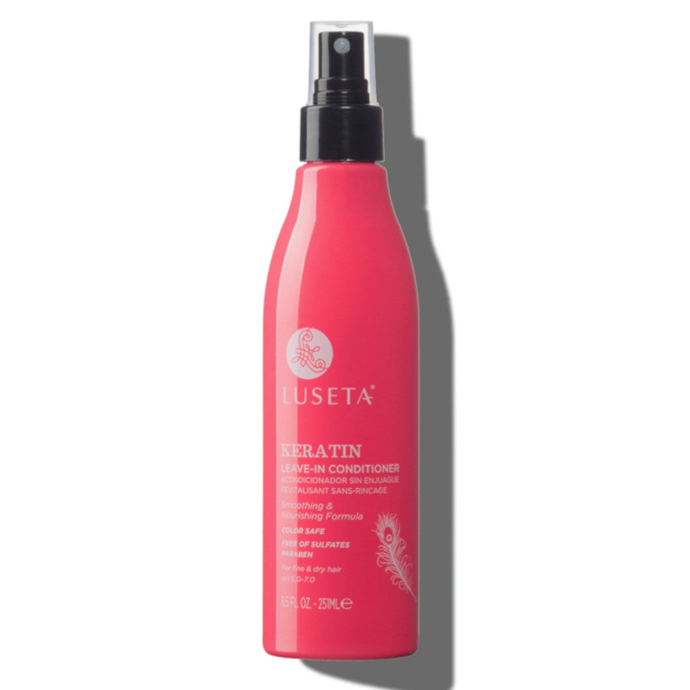 Luseta Keratin Smooth Leave-In Conditioner 250 mL - For Damaged & Dry Hair