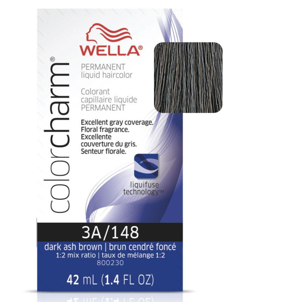 Wella Color Charm Permanent Liquid Hair Colour 3A/148