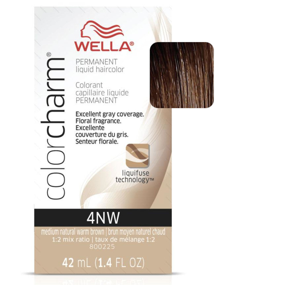 Wella Color Charm Permanent Liquid Hair Colour 4NW