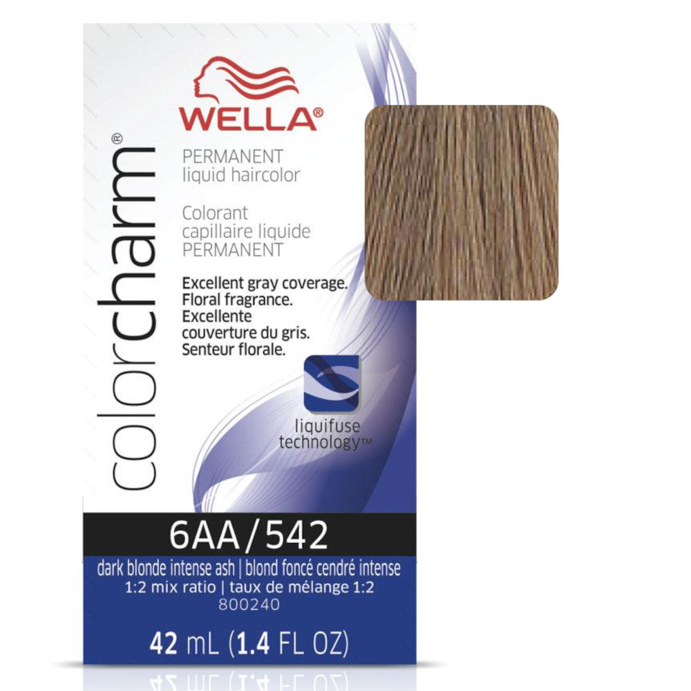Wella Color Charm Permanent Liquid Hair Colour 6AA/542