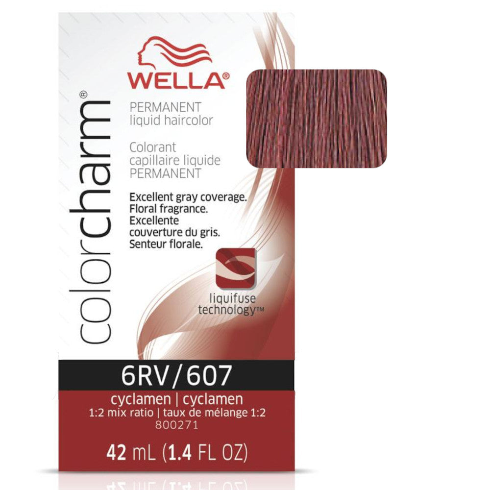 Wella Color Charm Permanent Liquid Hair Colour 6RV/607